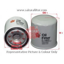 C1823 масляный фильтр Sakura