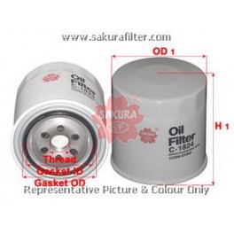 C1824 масляный фильтр Sakura