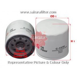 C1830 масляный фильтр Sakura