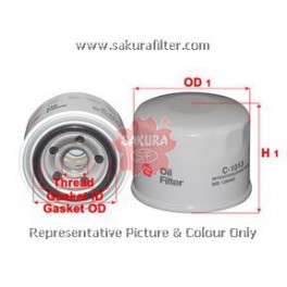 C1013 масляный фильтр Sakura