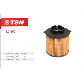 9.3.660 топливный фильтр TSN