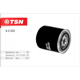 9.3.302 топливный фильтр TSN