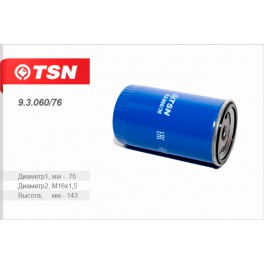 9.3.060/76 топливный фильтр TSN