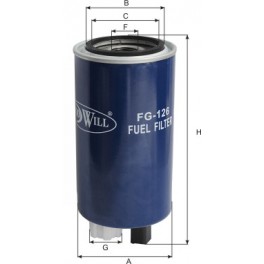 FG 126 Фильтр топливный GoodWill
