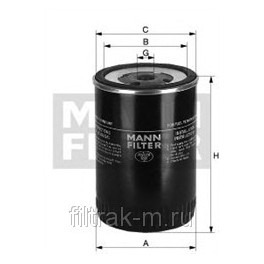WK950/3 Фильтр топливный Mann Filter