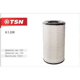 9.1.228 фильтр воздушный TSN