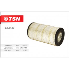 9.1.1183 фильтр воздушный круглый TSN