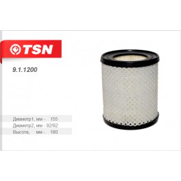 9.1.1200 фильтр воздушный круглый TSN