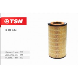 9.1R.184 фильтр воздушный TSN