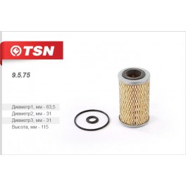 9.5.75 масляный фильтр TSN