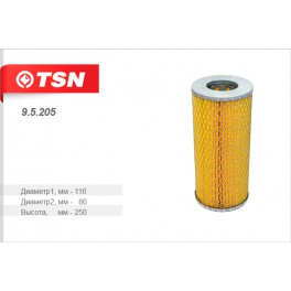 9.5.205 масляный фильтр TSN