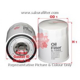 C1502 масляный фильтр Sakura