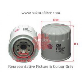 C1001 масляный фильтр Sakura