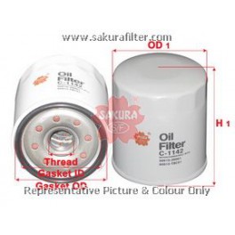 C1142 масляный фильтр Sakura