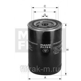 Фильтр масляный W12102 Mann Filter