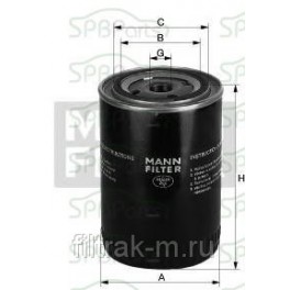 Фильтр масляный W962/26 Mann Filter