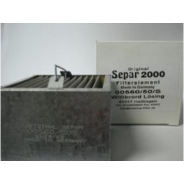 00560/50/S топливный фильтр SEPAR (мет. сетка 60 мкм)