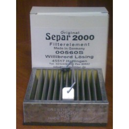 00560S топливный фильтр SEPAR (мет. сетка 60 мкм)