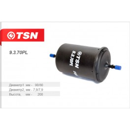 9.3.70 PL топливный фильтр TSN