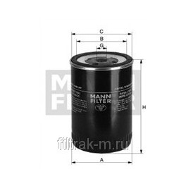 WK962/7 Фильтр топливный Mann Filter