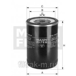 WK11102/5 Фильтр топливный Mann Filter