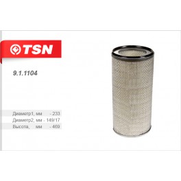 9.1.1104 фильтр воздушный TSN