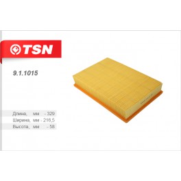 9.1.1015 фильтр воздушный панельный TSN